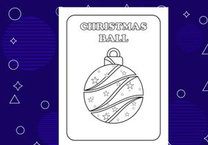 10 Pages Christmas coloring page design for kids. Children coloring page interiors