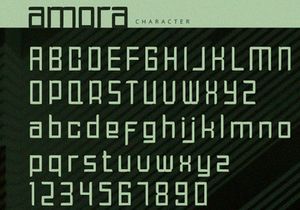 Amora - Display Font