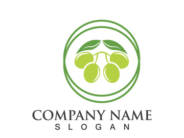 Extra virgin olive oil logo icon design vector illustration preview picture