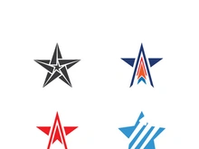 Star vector icon illustration design template