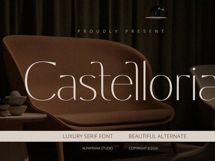 Castelloria - Serif Font