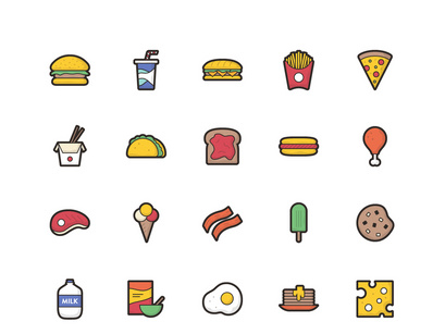 Remy - 50 Food Icons