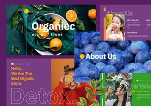 ORGANIEC - Organic Store PPT