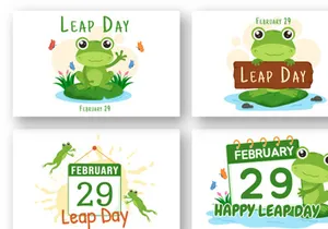 12 Happy Leap Day Illustration