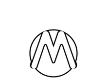 M Letter Logo Template