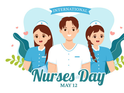 14 International Nurses Day Illustration