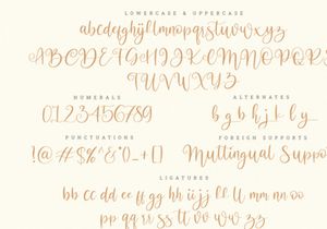 Betthofen | Handwriting Bouncy Script font