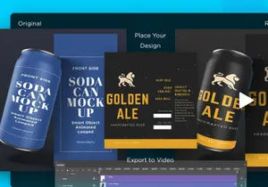 Free Sodacan Animated Mockup