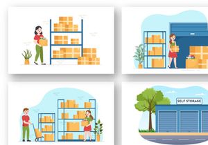 10 Self Storage Design Illustration