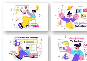 10 Future of Education Technology Illustration