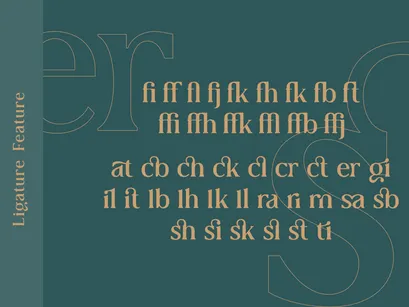 Collager - Modern Serif Family Font