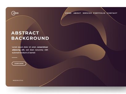 Minimalist Abstract Liquid Background