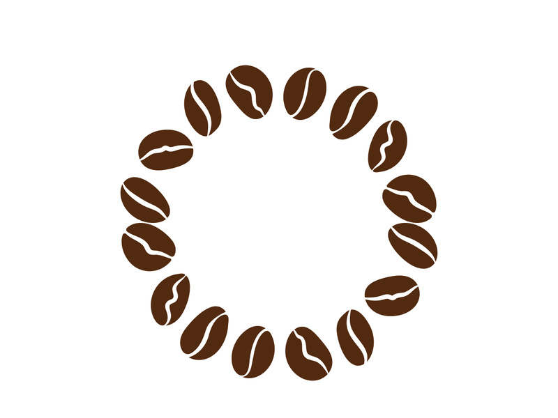 Coffee cup icon Logo Template design