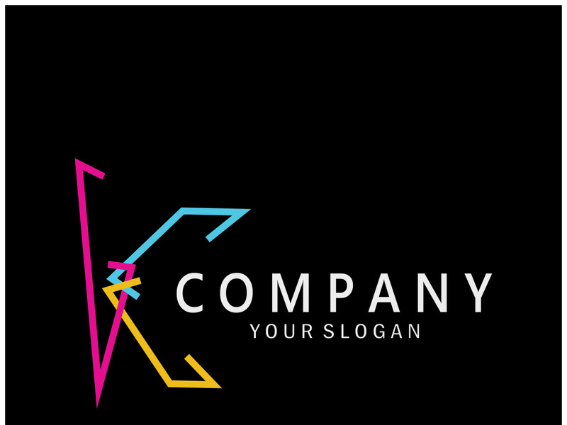 The letter K logo design is simple, elegant, modern, unique and luxurious. Logo for business cards, business, companies, fashion and brands, offices
