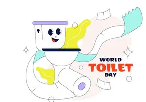 6 World Toilet Day Illustration