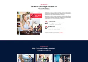 Business and Consultation Figma Template