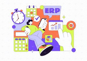 10 ERP Software System Illustration