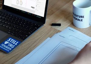 ProtoSketch - Printable Prototype Wireframe Design
