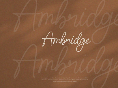 Amethyst Signature Font