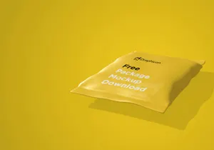 Food Packaging Mockup PSD