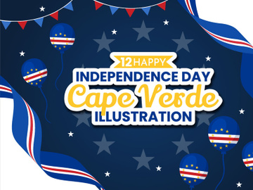 12 Cape Verde Independence Day Illustration preview picture