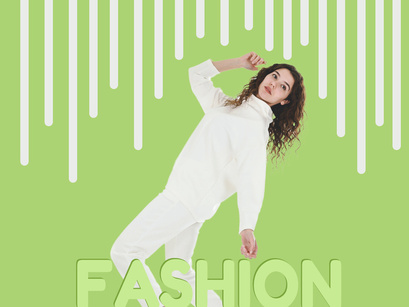 Minimal Green Dynamic Fashion Feed Instagram