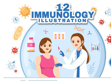 12 Immunology Protection System Illustration preview picture