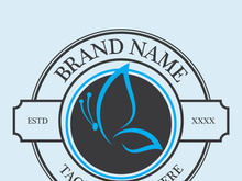 Butterfly logo design