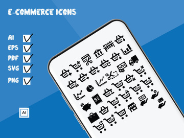 E-commerce Icons preview picture