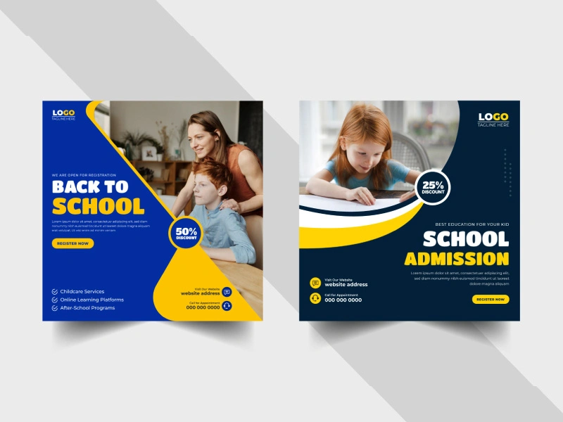 Back to School Social Media Post Ver-3