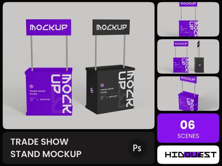 Trade Show Stand Mockup