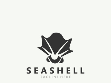 Seashell Logo. Ocean Animals premium quality graphic outline symbols collection preview picture