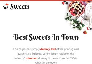 Sweets UI Kit