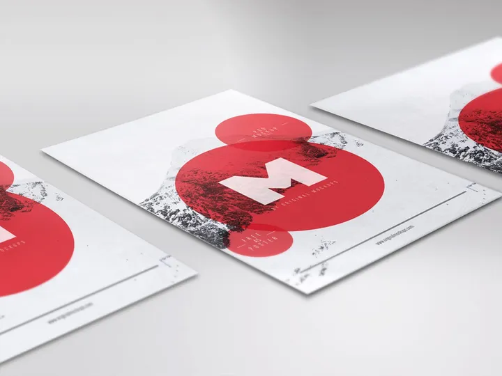 Flyer / Poster PSD Mockup 02