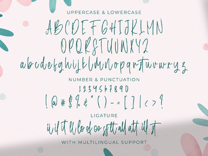 Aerilay - Handwritten Font