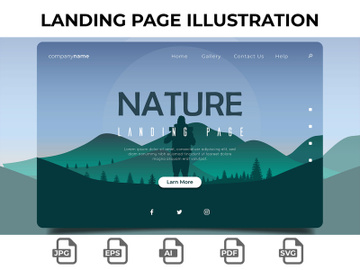 Landing Page Illustration 26 preview picture