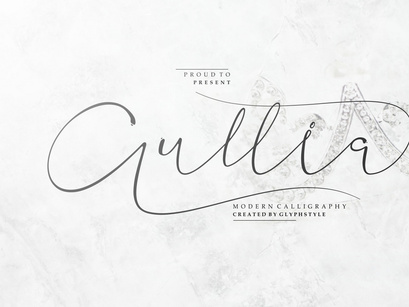 Aullia Modern Calligraphy