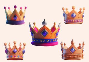 Royal Golden Crown kings PNG Clipart
