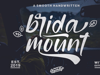 Bridamount Smooth Handwritten with Extras