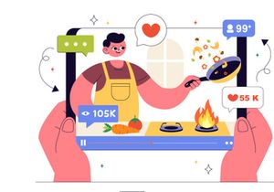 10 Cooking Vlog Illustration