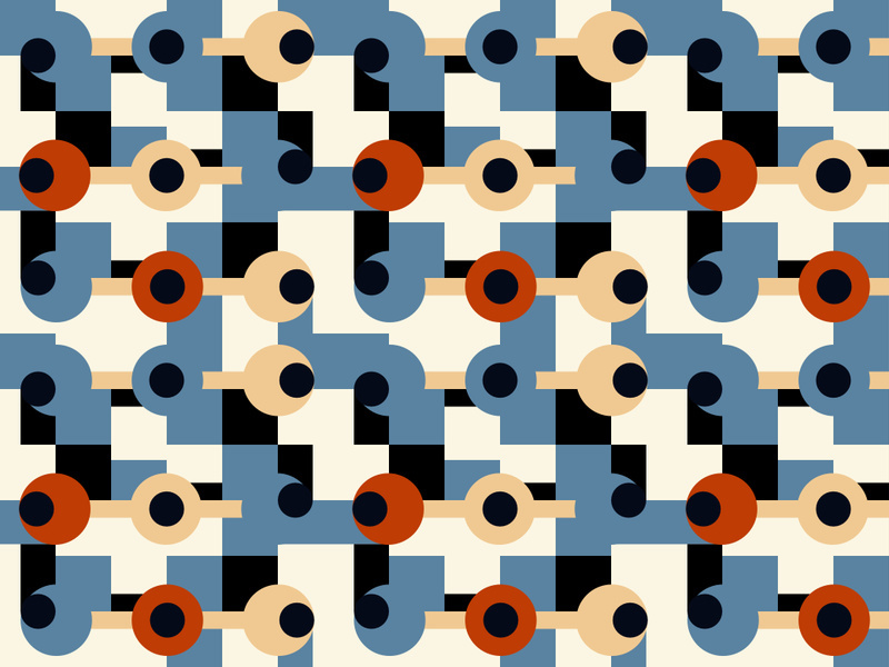 Seamless geometric pattern