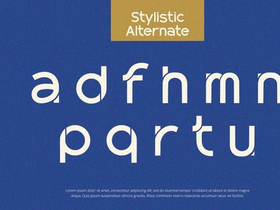 Glacier - Display Font