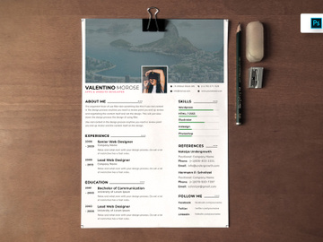 Resume CV Template-64 preview picture