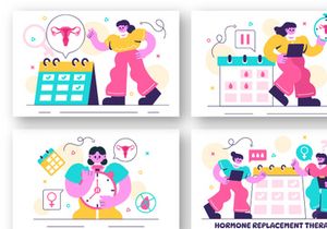 10 Hormone Replacement Therapy Illustration