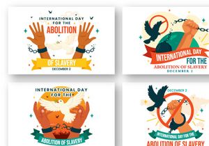 11 Abolition of Slavery Day Illustration