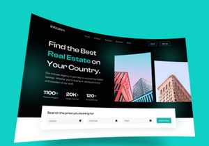 InState - Real Estate Web Header Design
