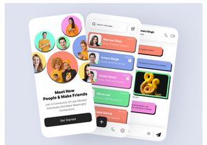 Chating App design in new trends