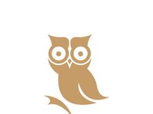 Owl logo icon design animal and simple business abstract vector