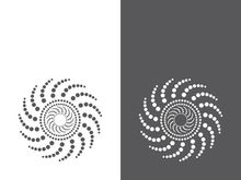 vortex vector illustration icon logo template design