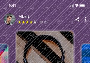 Music app redesign